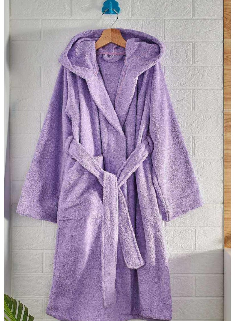 TM HOME Luxury Hotel Bathrobe – 100% Natural Cotton with Premium Plush Texture – Elegant  – Ultra-Soft, Highly Absorbent & Comfortable Unisex Design for Home, Spa & Hotels - Image 3